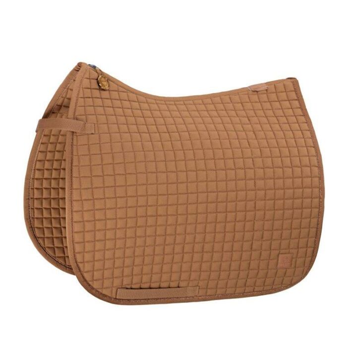 Zadeldekje dressuur Eskadron Cotton Cognac Pony