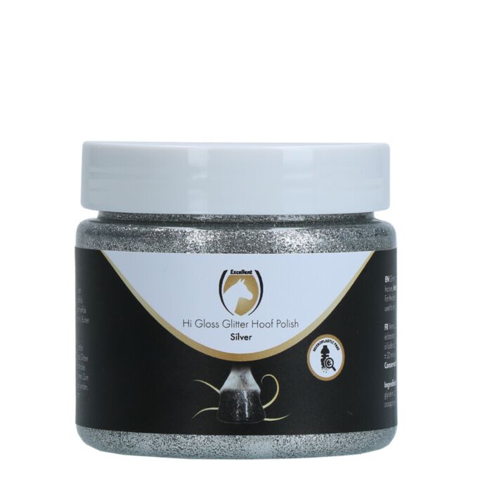 Hoeflak Excellent Horse Hi Gloss Glitter Silver 150 ml