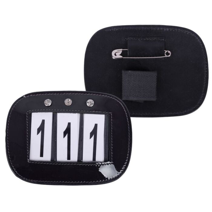 Nummerhouder QHP Black