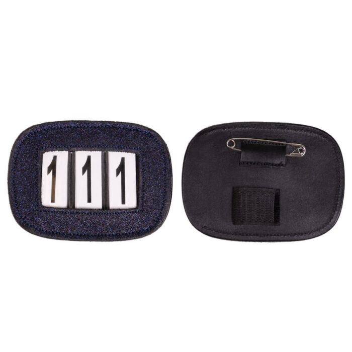 Nummerhouder QHP Shine Navy Nummerhouder QHP Shine Navy