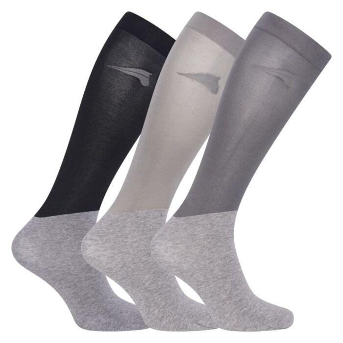 Sokken Euro-Star Gina Zwart/Grijs 35/38 Sokken Euro-Star Gina Zwart/Grijs 35/38