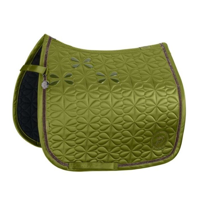 Zadeldekje Eskadron Platinum Shetty Mattgloss Bow Moss Green Zadeldekje Eskadron Platinum Shetty Mattgloss Bow Moss Green