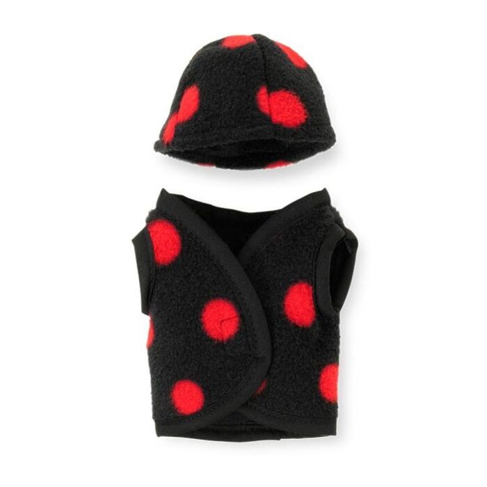 Ruiter cap overtrek & vest Crafty Ponies Ruiter Stippen Ruiter cap overtrek & vest Crafty Ponies Ruiter Stippen