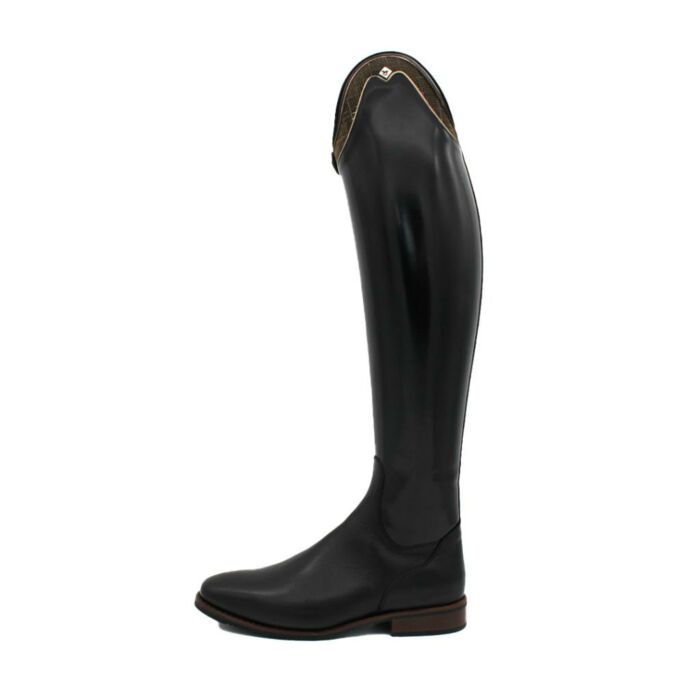 Rijlaarzen DeNiro Bellini Brushed Black met Inlaid Rondine Iride Grey 39 MA S Rijlaarzen DeNiro Bellini Brushed Black met Inlaid Rondine Iride Grey 39 MA S