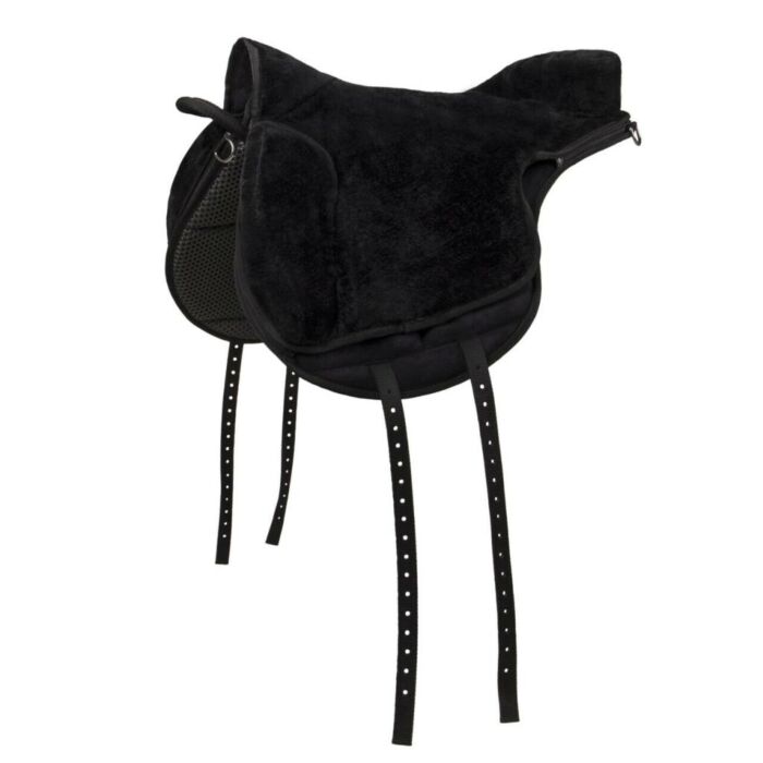 Bareback pad QHP Super Soft Black/Black Full Bareback pad QHP Super Soft Black/Black Full