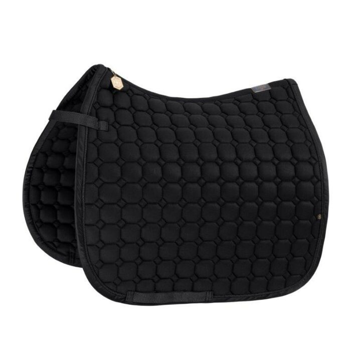 Zadeldekje dressuur Eskadron Heritage Cotton Black Shetland Zadeldekje dressuur Eskadron Heritage Cotton Black Shetland
