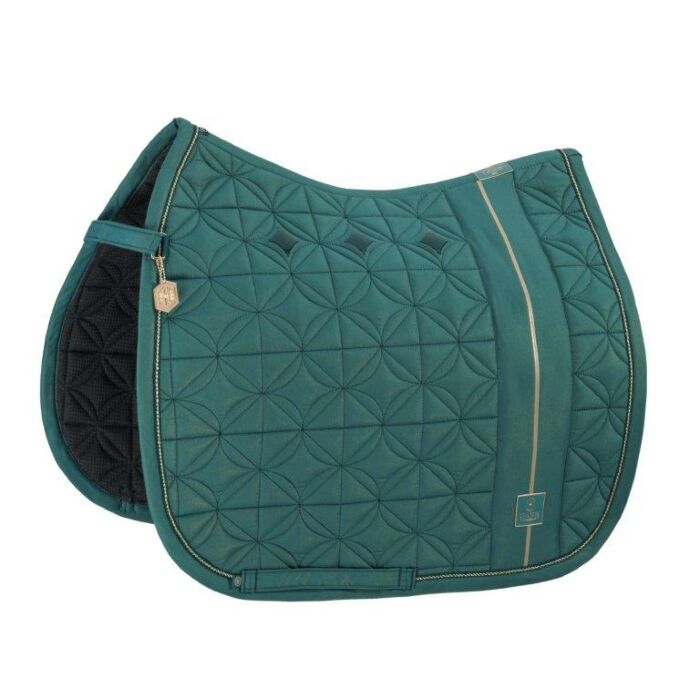 Zadeldekje dressuur Eskadron Heritage Big Square Glam Vintage Green Full Zadeldekje dressuur Eskadron Heritage Big Square Glam Vintage Green Full