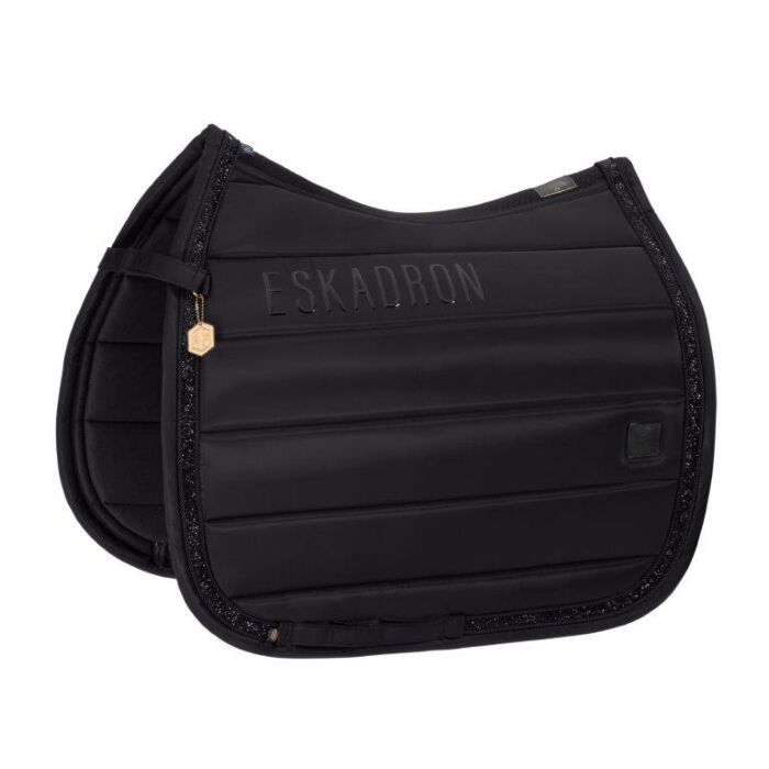 Zadeldekje dressuur Eskadron Heritage Highgloss Jewel Black Full Zadeldekje dressuur Eskadron Heritage Highgloss Jewel Black Full