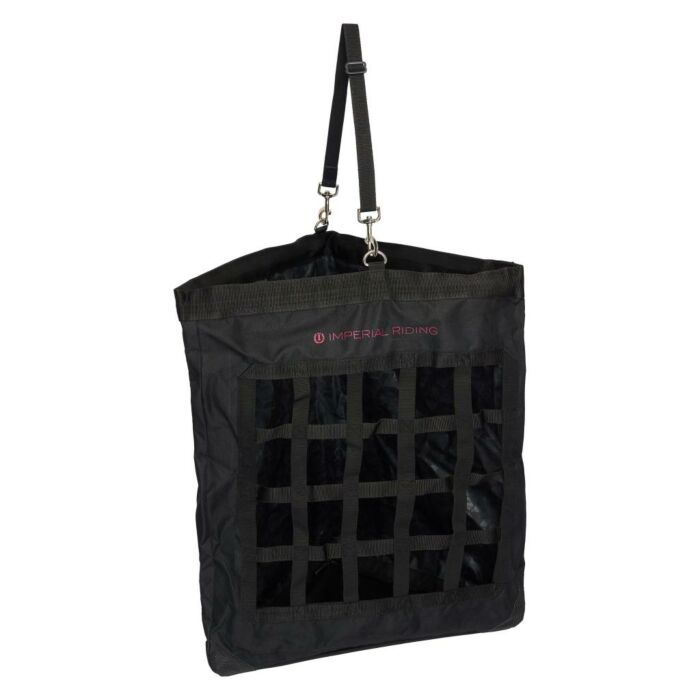 Corner Web Hay Feeder Imperial Riding Black Corner Web Hay Feeder Imperial Riding Black