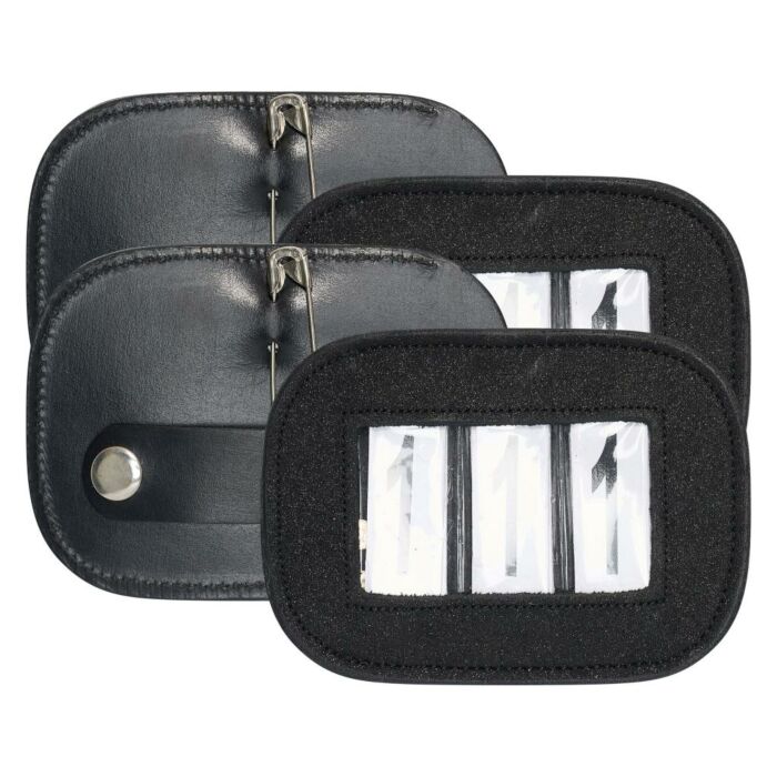 Wedstrijdnummer Imperial Riding Glitter vierkant Black Wedstrijdnummer Imperial Riding Glitter vierkant Black