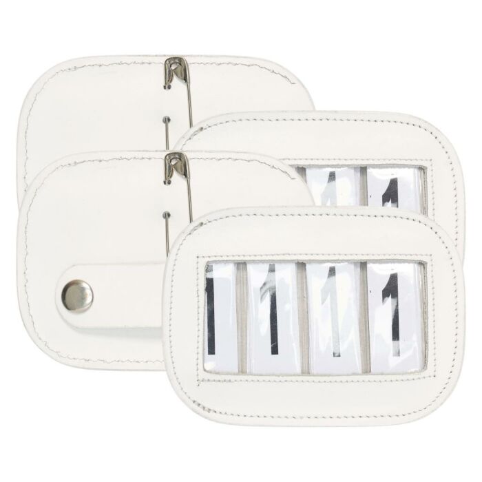 Wedstrijdnummer Imperial Riding Square White Wedstrijdnummer Imperial Riding Square White
