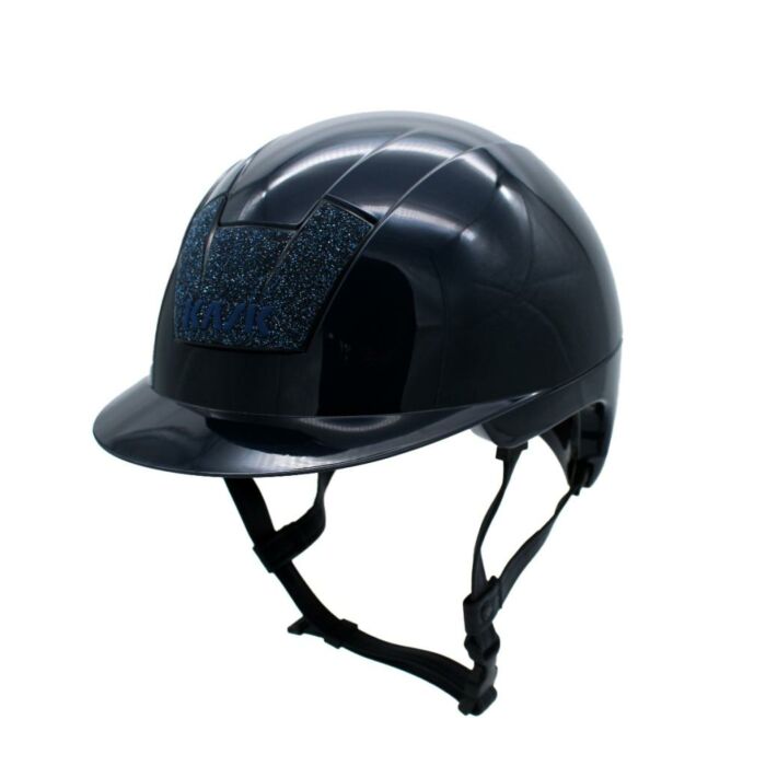 Rijhelm KASK Kooki Navy Shine met Crystals – Maat 57–59