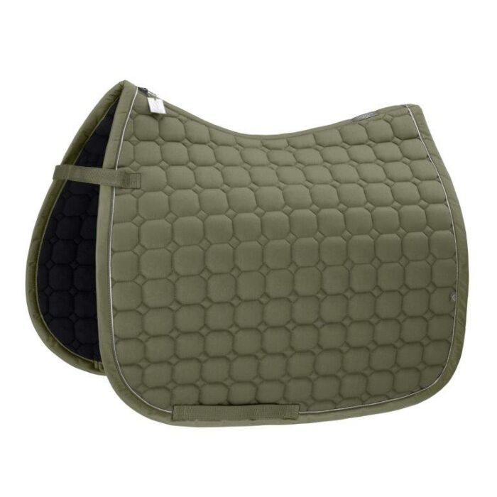 Zadeldekje dressuur Eskadron Cotton Dusty olive Full Zadeldekje dressuur Eskadron Cotton Dusty olive Full