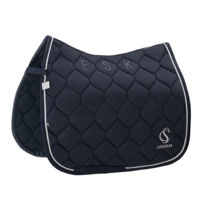 Zadeldekje dressuur Eskadron Sparkle Navy Full Zadeldekje dressuur Eskadron Sparkle Navy Full