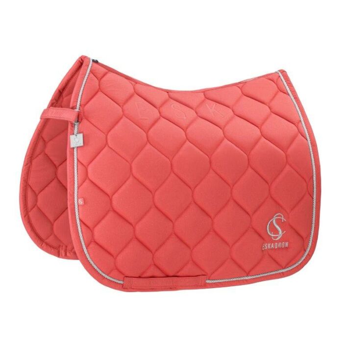 Zadeldekje dressuur Eskadron Sparkle Coral blossom Full Zadeldekje dressuur Eskadron Sparkle Coral blossom Full