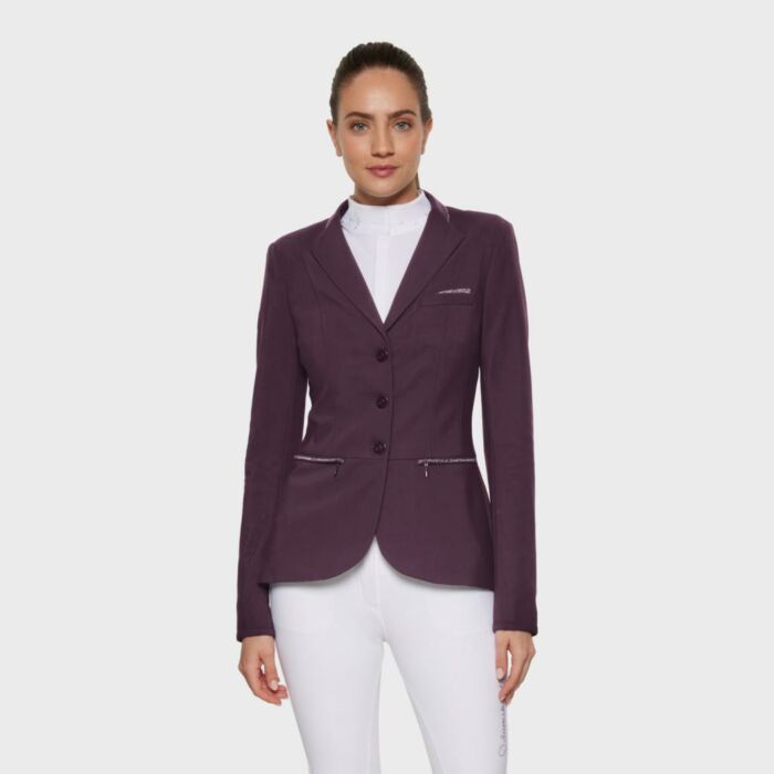Wedstrijdjasje Samshield Victorine Crystal Fabric Regular Plum 38 Wedstrijdjasje Samshield Victorine Crystal Fabric Regular Plum 38