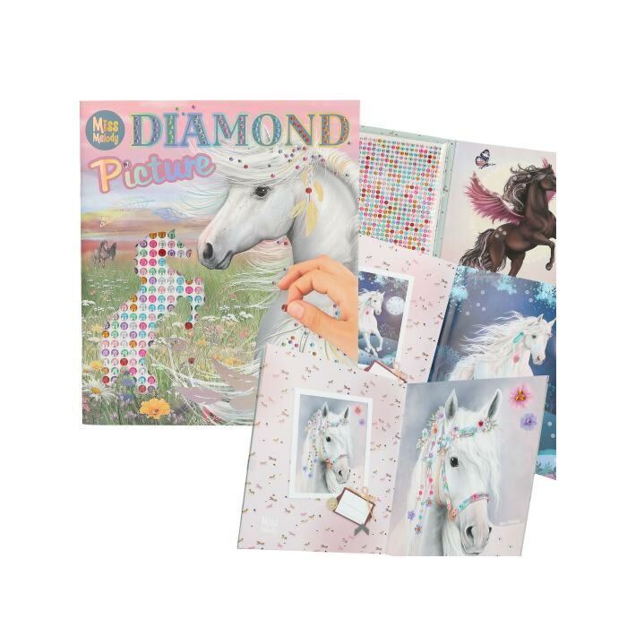 Stickerboek Miss Melody Create your diamond Stickerboek Miss Melody Create your diamond