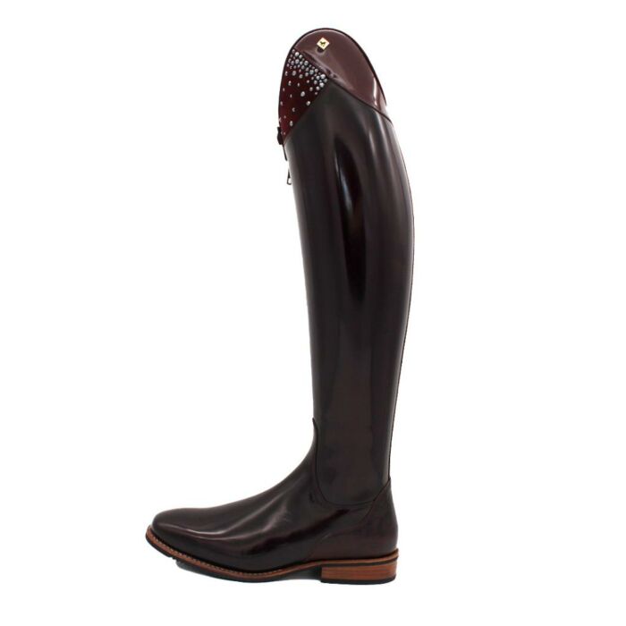 Rijlaarzen DeNiro Bellini Brushed Burgundy met Musa Patent Top 39 MA S Rijlaarzen DeNiro Bellini Brushed Burgundy met Musa Patent Top 39 MA S