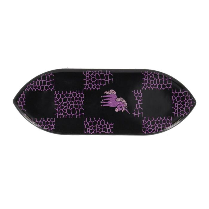 Harde borstel QHP Lize Black/Violet Harde borstel QHP Lize Black/Violet