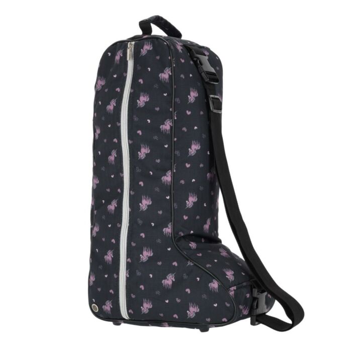 Laarzentas QHP Lize Black/Violet 