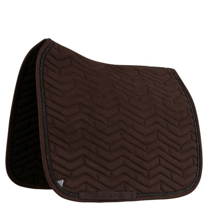 Zadeldekje dressuur Anky Suede Chocolate Torte Full Zadeldekje dressuur Anky Suede Chocolate Torte Full