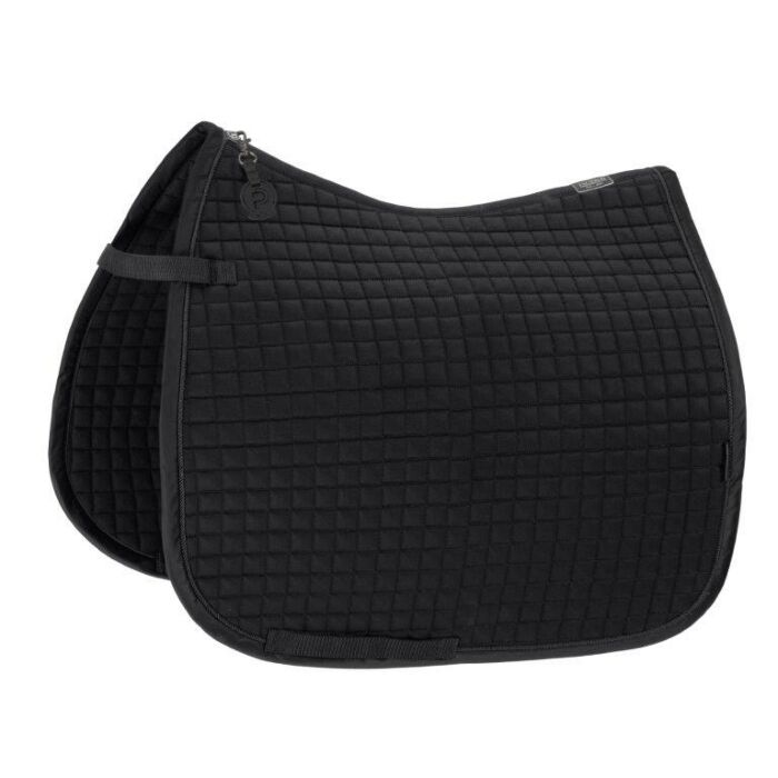 Zadeldekje dressuur Eskadron Platinum Cotton Black Full Zadeldekje dressuur Eskadron Platinum Cotton Black Full