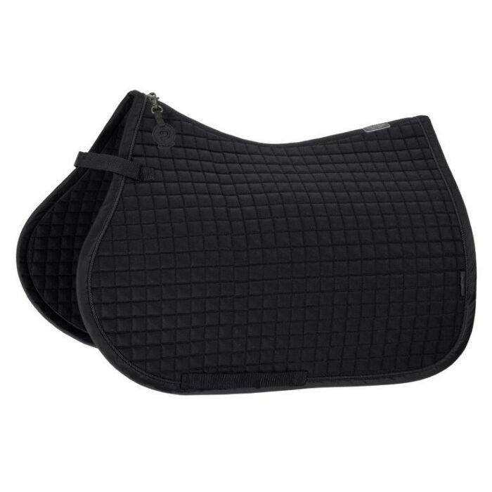 Zadeldekje veelzijdig Eskadron Platinum Cotton Black Full Zadeldekje veelzijdig Eskadron Platinum Cotton Black Full