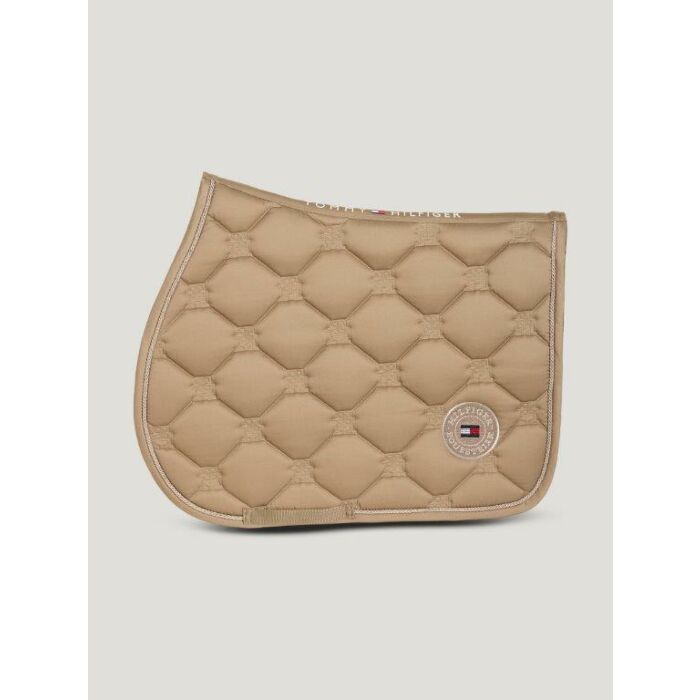 Zadeldekje springen Tommy Hilfiger Liberty Taupe Full