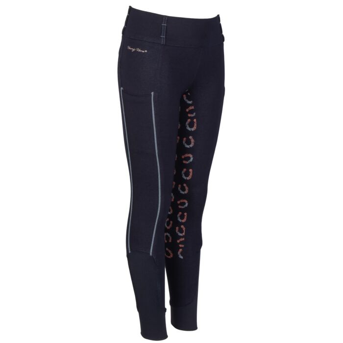 Rijlegging Harry's Horse Equitights Diva Mauvewood Denim fullgrip Collegiate-Blue 104 Rijlegging Harry's Horse Equitights Diva Mauvewood Denim fullgrip Collegiate-Blue 104