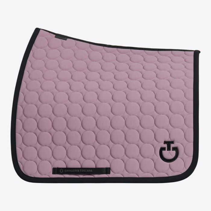 Zadeldekje dressuur Cavalleria Toscana Circle Quilted Roze Full