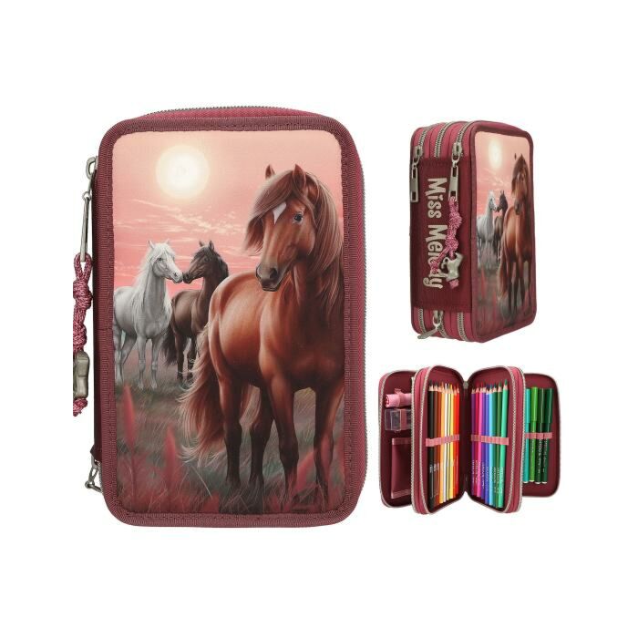 Etui Miss Melody 3-vaks Dreamland Etui Miss Melody 3-vaks Dreamland