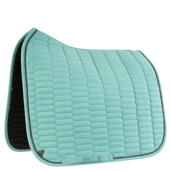 Zadeldekje dressuur Anky Suede Pool Blue Full