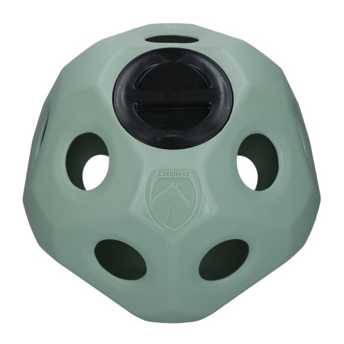 Slow feeding bal Excellent Horse Feed & Play Ball Groen