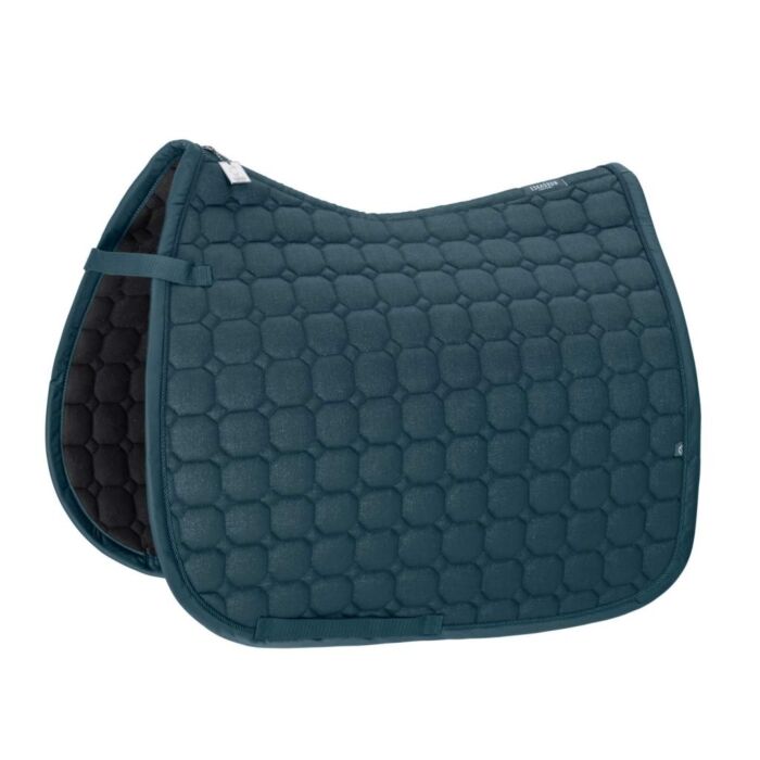 Zadeldekje dressuur Eskadron Classic Sport Cotton Glitter Ocean Full