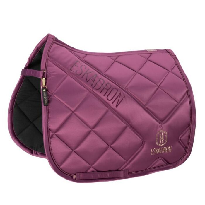 Zadeldekje dressuur Eskadron Heritage Bicross Mattgloss Wildberry Full Zadeldekje dressuur Eskadron Heritage Bicross Mattgloss Wildberry Full