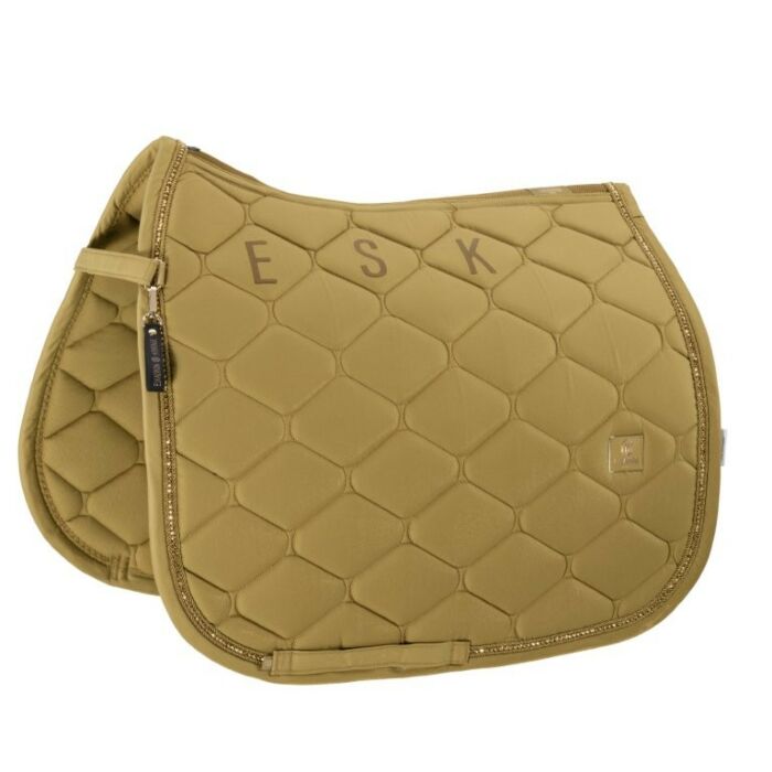 Zadeldekje dressuur Eskadron Heritage Glam Crystal Cardamom Full