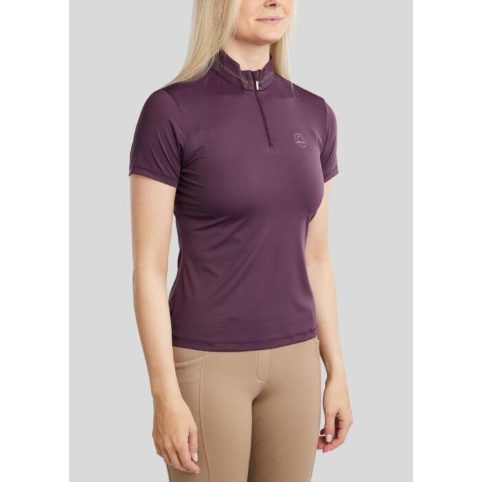 Trainingsshirt Montar MoBlair Stone Fig M