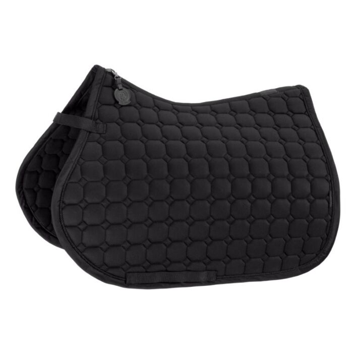 Zadeldekje veelzijdig Eskadron Platinum Cotton Black Full