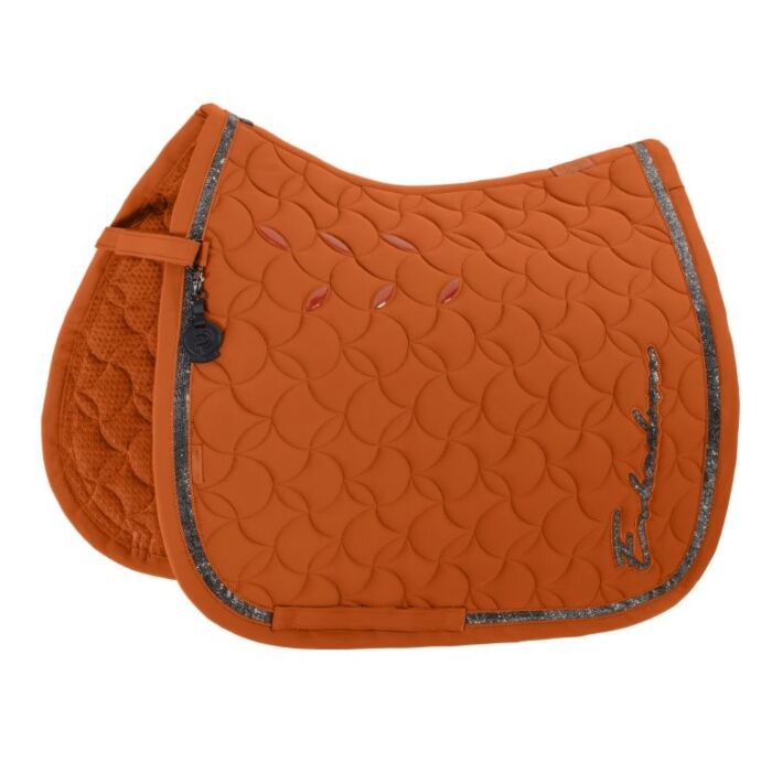 Zadeldekje dressuur Eskadron Platinum Pro Soft Glitter Amber Full Zadeldekje dressuur Eskadron Platinum Pro Soft Glitter Amber Full