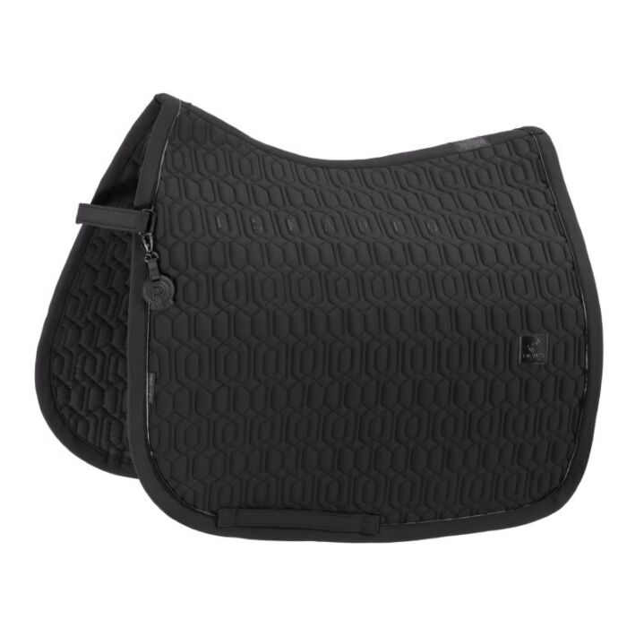 Zadeldekje dressuur Eskadron Platinum Softshell Black Full