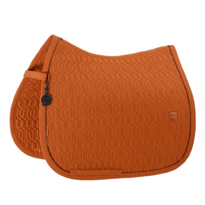 Zadeldekje dressuur Eskadron Platinum Softshell Amber Full