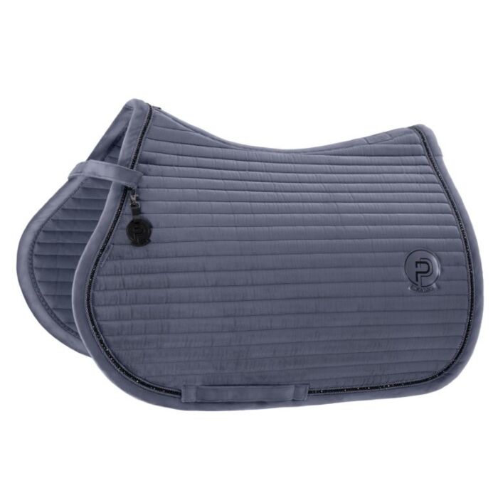 Zadeldekje veelzijdig Eskadron Platinum Velvet Crystal Slate Blue Full
