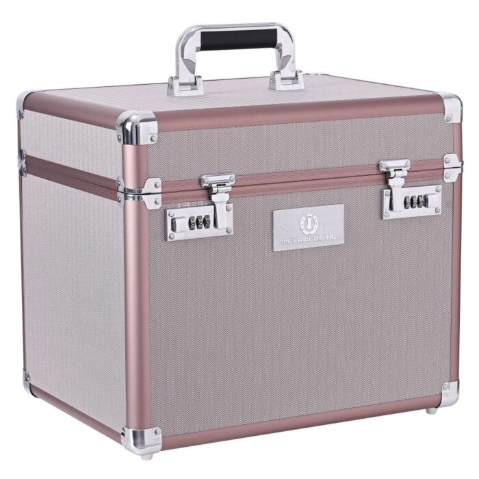 Poetsbox Imperial Riding Shiny Taupe Herringbone Poetsbox Imperial Riding Shiny Taupe Herringbone