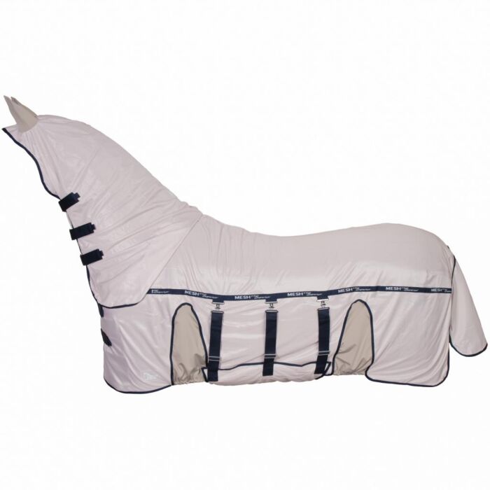 Vliegendeken Harry's Horse Mesh Pro Superior Neck Taupe Vliegendeken Harry's Horse Mesh Pro Superior Neck Taupe