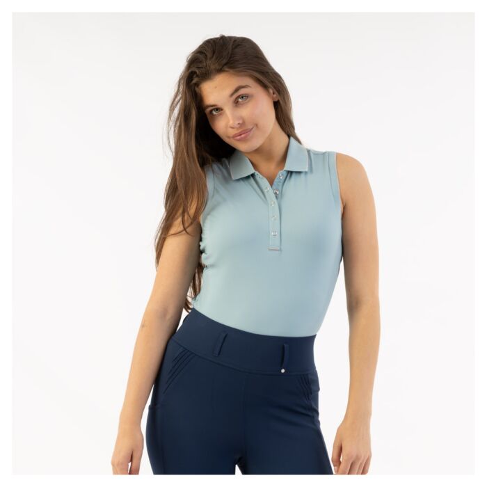 Polo mouwloos BR Kiara SMS Tourmaline S