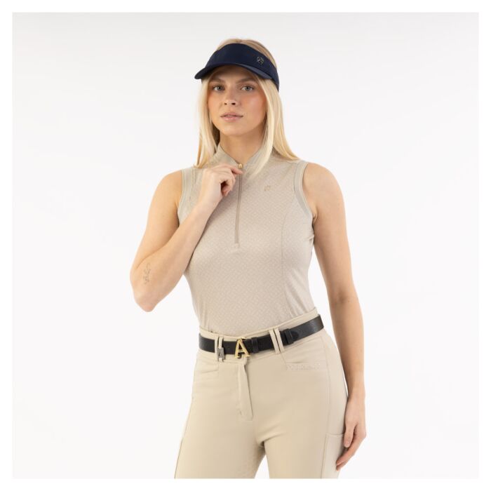 Polo mouwloos Anky Island Fossil XXL Polo mouwloos Anky Island Fossil XXL