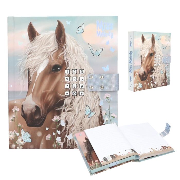 Dagboek Miss Melody met code en geluid Dagboek Miss Melody met code en geluid