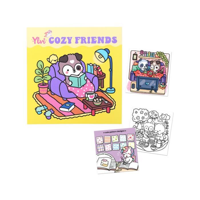 Kleurboek Ylvi & the minimoomis Cozy Friends Kleurboek Ylvi & the minimoomis Cozy Friends