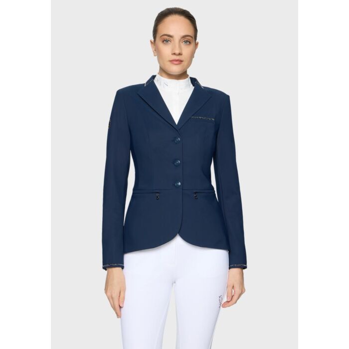 Wedstrijdjasje Samshield Victorine Crystal Fabric Regular Cosmic Blue 38