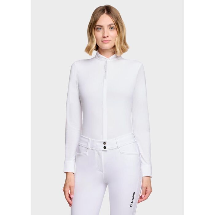 Wedstrijdshirt Samshield Olivia White S Wedstrijdshirt Samshield Olivia White S